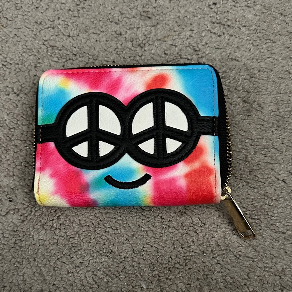 Colorful Peace Sign Wallet